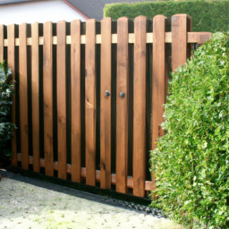 Portillon en Bois Rustique pour un Accueil Chaleureux Sotteville-les-Rouen